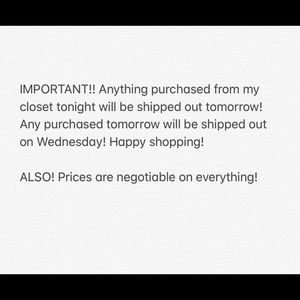 SPECIAL HOLIDAY UPDATE!